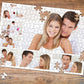 252 Piece Photo Collage Puzzle with young couple selfies | Premium Collage Photo Puzzles Made in the USA | Make Your Own Puzzle at MakeYourPuzzles.com