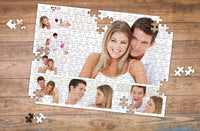Thumbnail for 252 Piece Photo Collage Puzzle with young couple selfies | Premium Collage Photo Puzzles Made in the USA | Make Your Own Puzzle at MakeYourPuzzles.com
