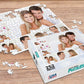 252 Piece Photo Collage Puzzle with young couple selfies and custom puzzle box | Premium Collage Photo Puzzles Made in the USA | Make Your Own Puzzle at MakeYourPuzzles.com