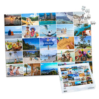 25 Collage Grid Photo Puzzle – Landscape - 500 piece and box