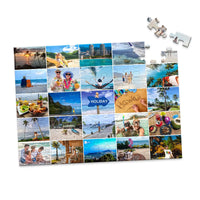25 Collage Grid Photo Puzzle – Landscape | MakeYourPuzzles - 100 piece