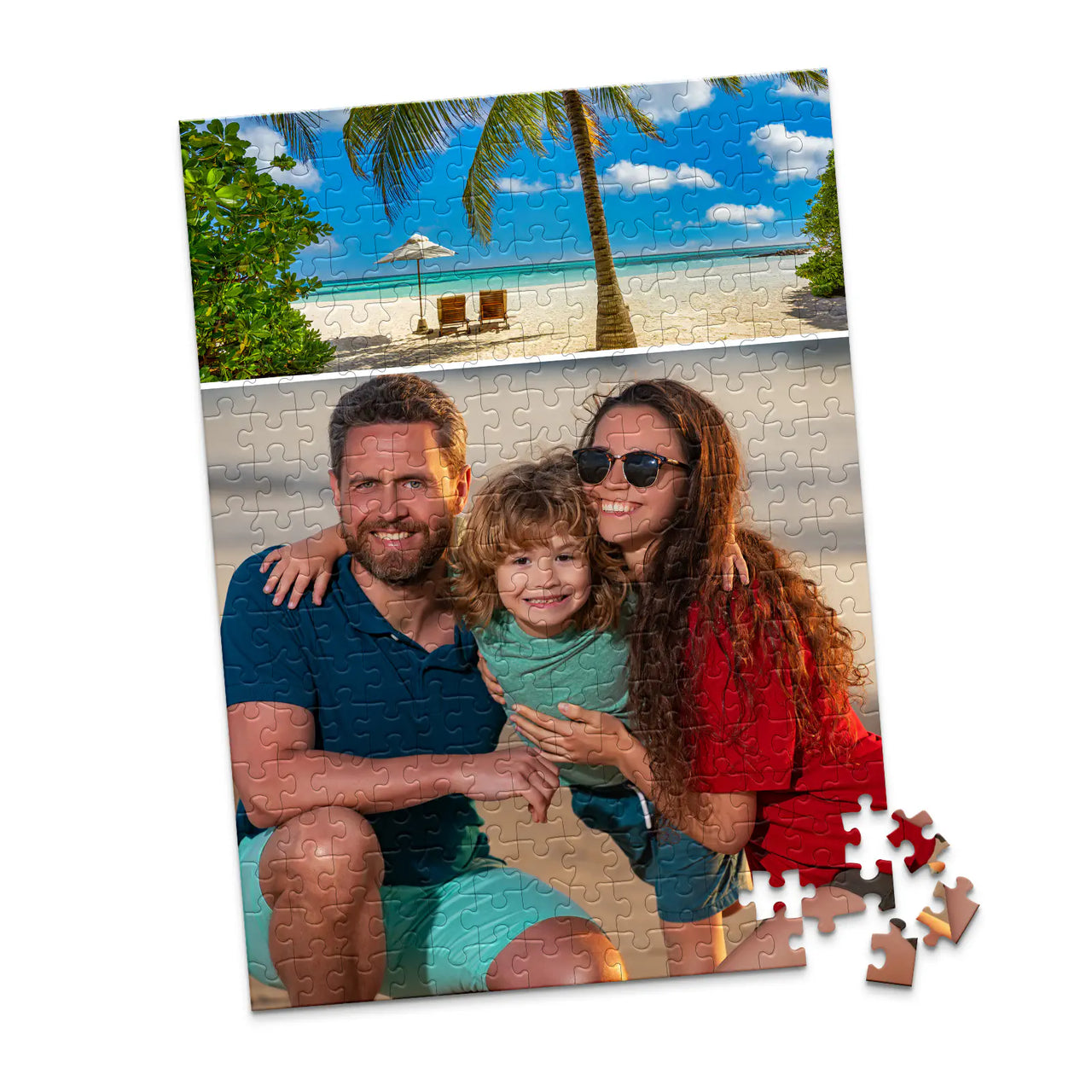 2 Collage Classic Photo Puzzle – Portrait - 252 piece