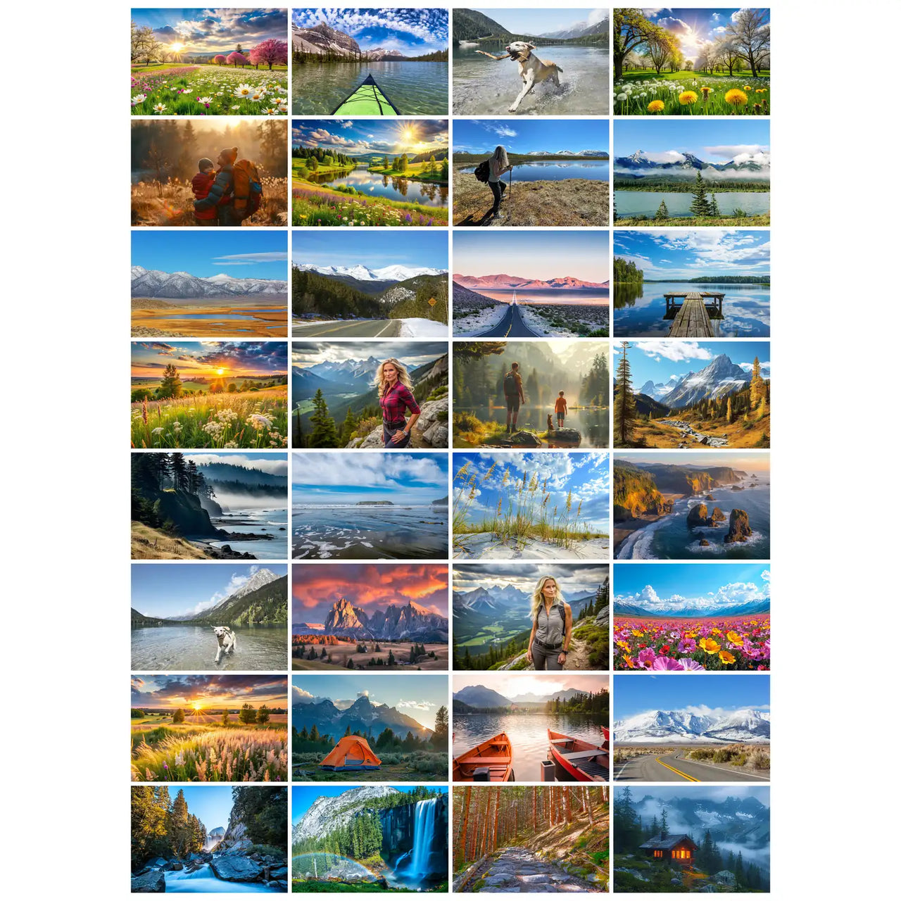 32 Photo Collage Template 