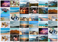 Thumbnail for 36 Collage Simple Grid Photo Puzzle – Landscape