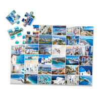 36 Photo Collage Grid Puzzle  template - 48 piece