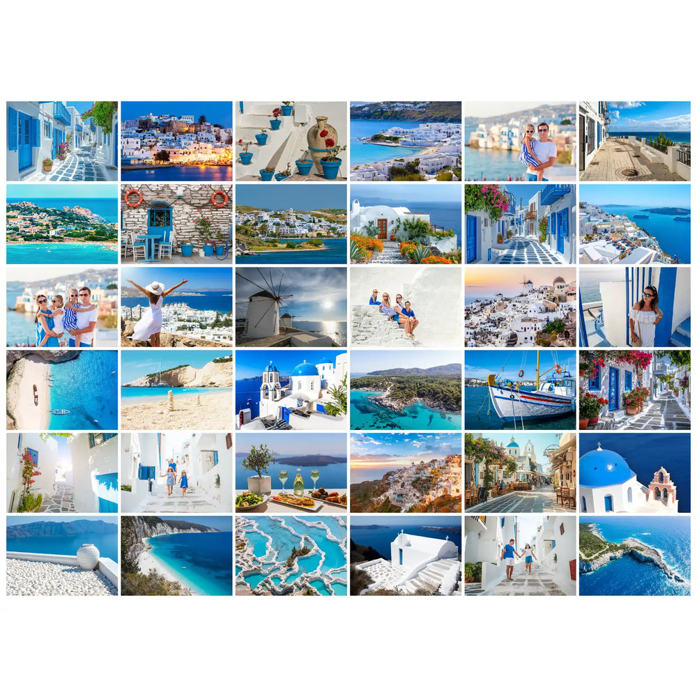 36 photo template photo collage puzzle
