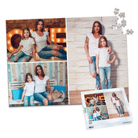 3 Collage Classic Photo Puzzle – Right - 500 piece and box
