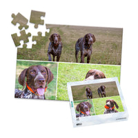 3 Collage Hero Photo Puzzle – Grid - 48 piece and box