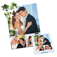 3 Collage Hero Grid Photo Puzzle – Portrait - 48 piece and box