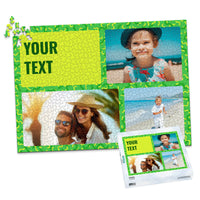 3 Collage Text Summer Photo Puzzle - 1000 piece and box