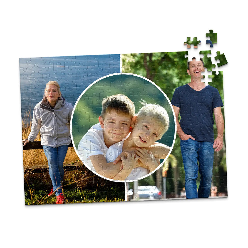 Photo Collage Puzzles for Weddings and Anniversaries