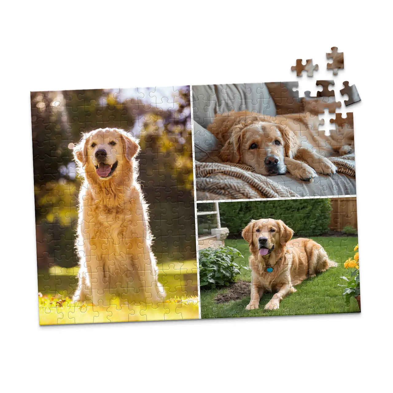 3 Collage Classic Photo Puzzle – Left - 252 piece
