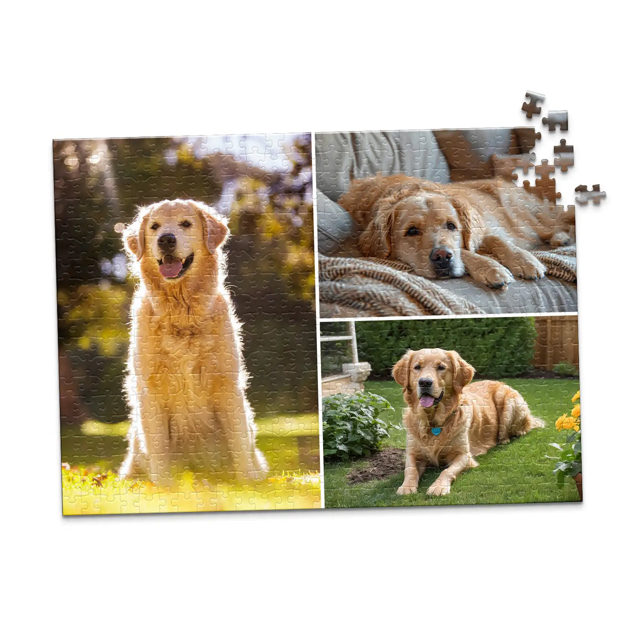 3 Collage Classic Photo Puzzle – Left - 500 piece