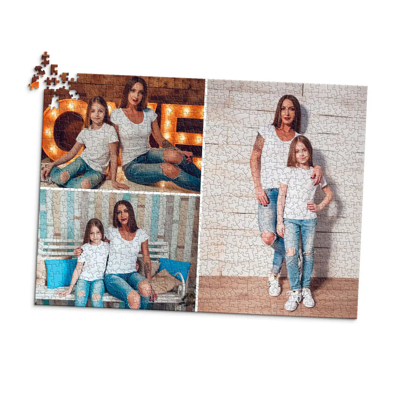 3 Collage Classic Photo Puzzle – Right - 1000 piece