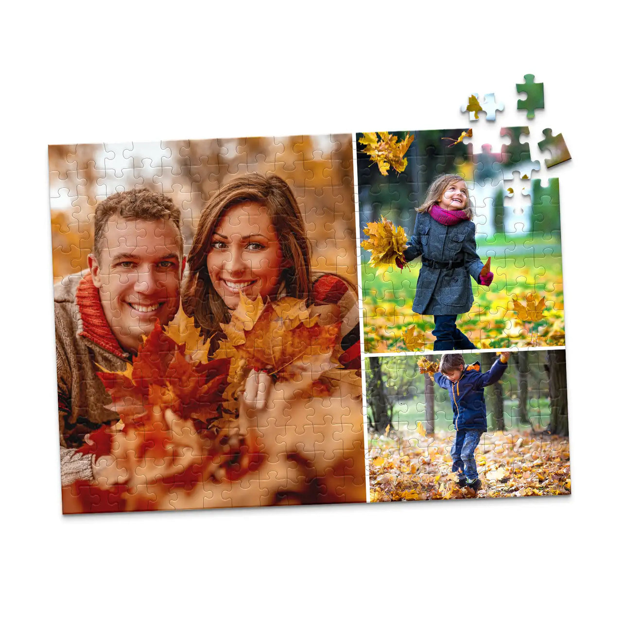 3 Collage Feature Photo Puzzle – Left - 252 piece