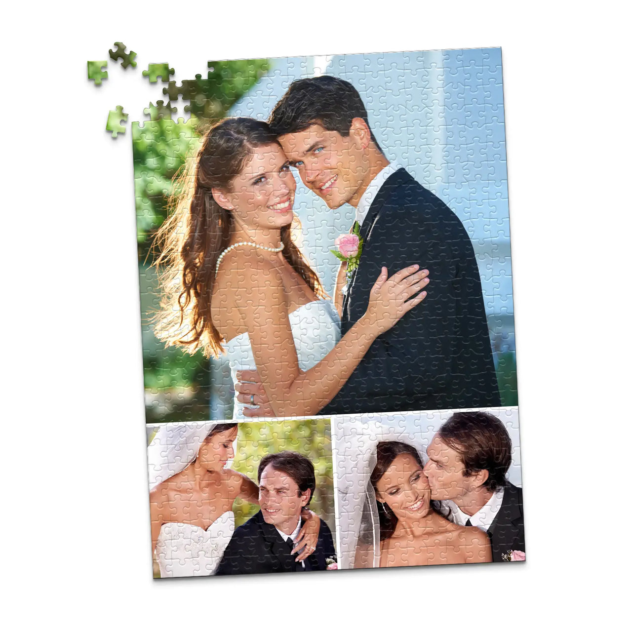 3 Collage Hero Grid Photo Puzzle – Portrait - 500 piece