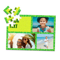 3 Collage Text Summer Photo Puzzle - 48 piece