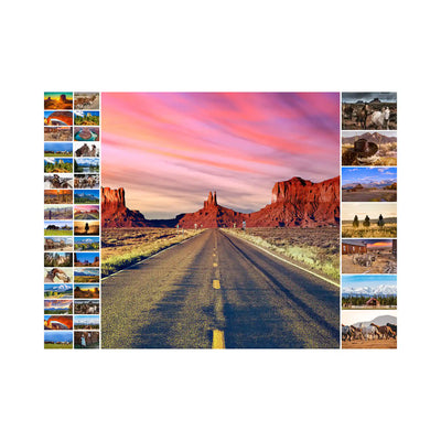 40 Collage Feature Photo Puzzle – Center