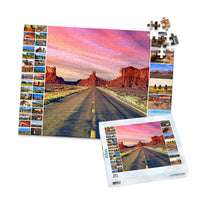 40 Collage Feature Photo Puzzle – Center - 252 piece and box