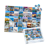 40 Collage Grid Photo Puzzle – Landscape - 252 piece and box