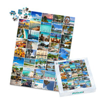 40 Collage Grid Photo Puzzle – Portrait - 252 piece and box