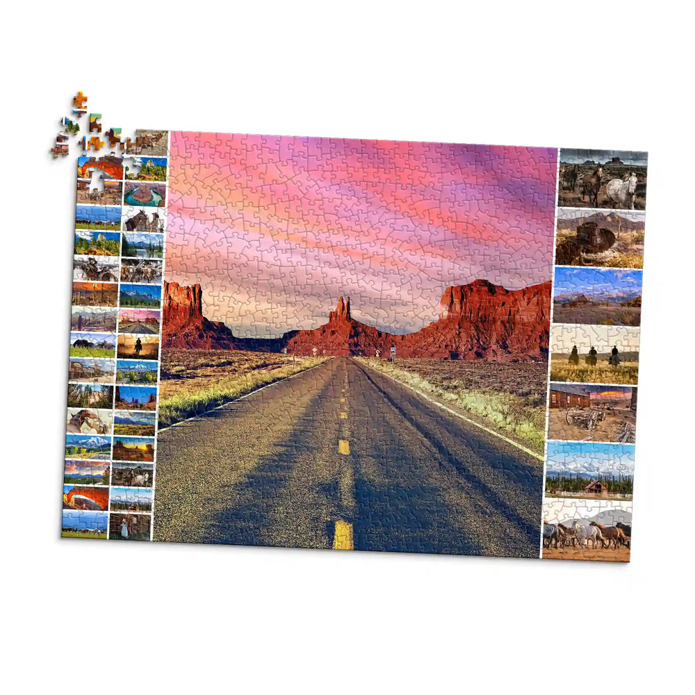 roadtrip memories as a 500 piece photo puzzle