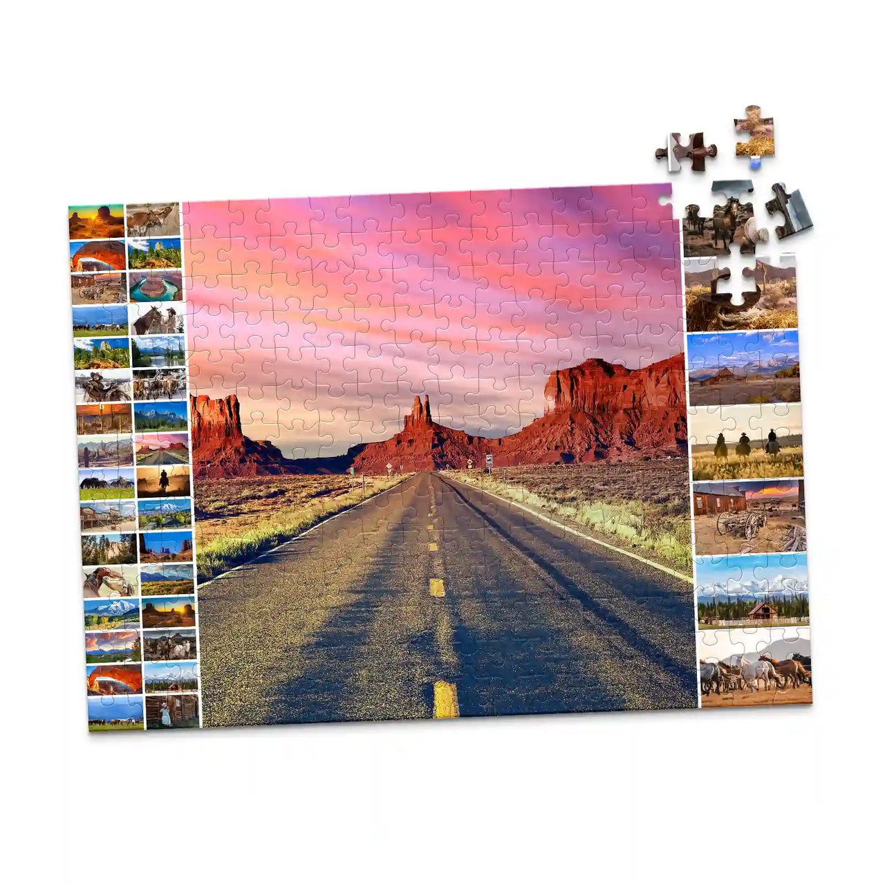 40 Collage Feature Photo Puzzle – Center 252 piece