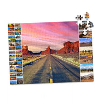 40 Collage Feature Photo Puzzle – Center 252 piece