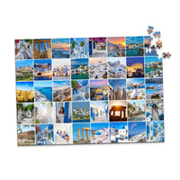 40 Collage Grid Photo Puzzle – Landscape | MakeYourPuzzles - 500 piece