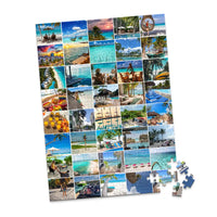 40 Collage Grid Photo Puzzle – Portrait | MakeYourPuzzles - 252 piece