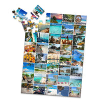 40 Collage Grid Photo Puzzle – Portrait | MakeYourPuzzles - 48 piece