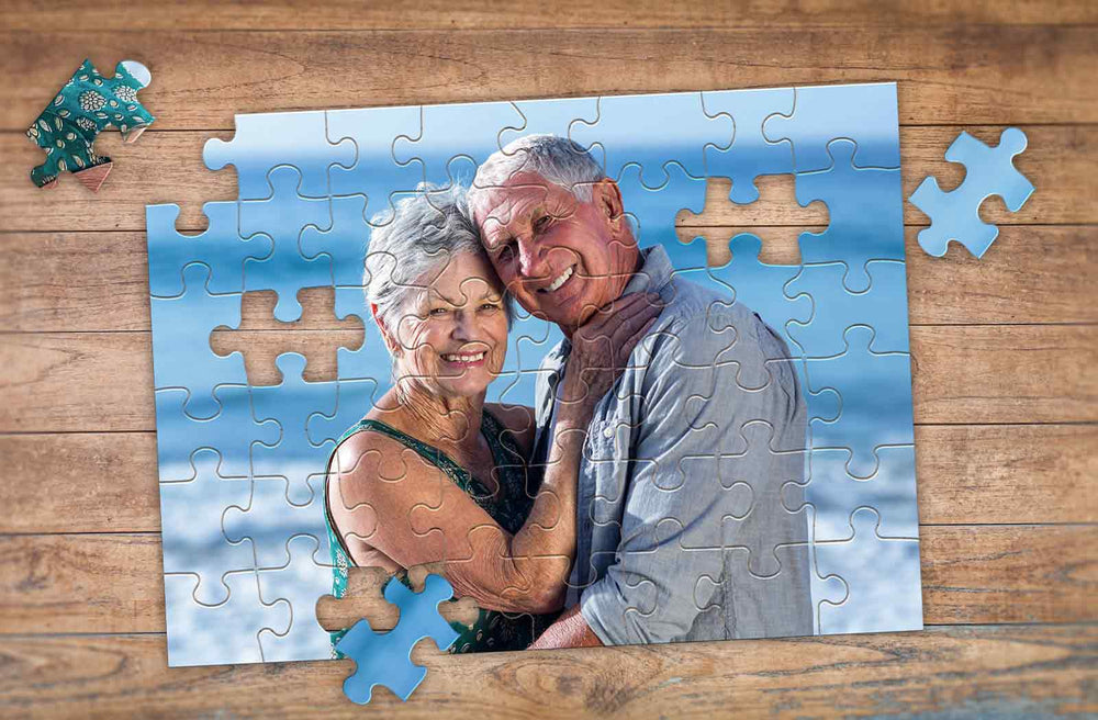 Photo Puzzle Gift for Couples