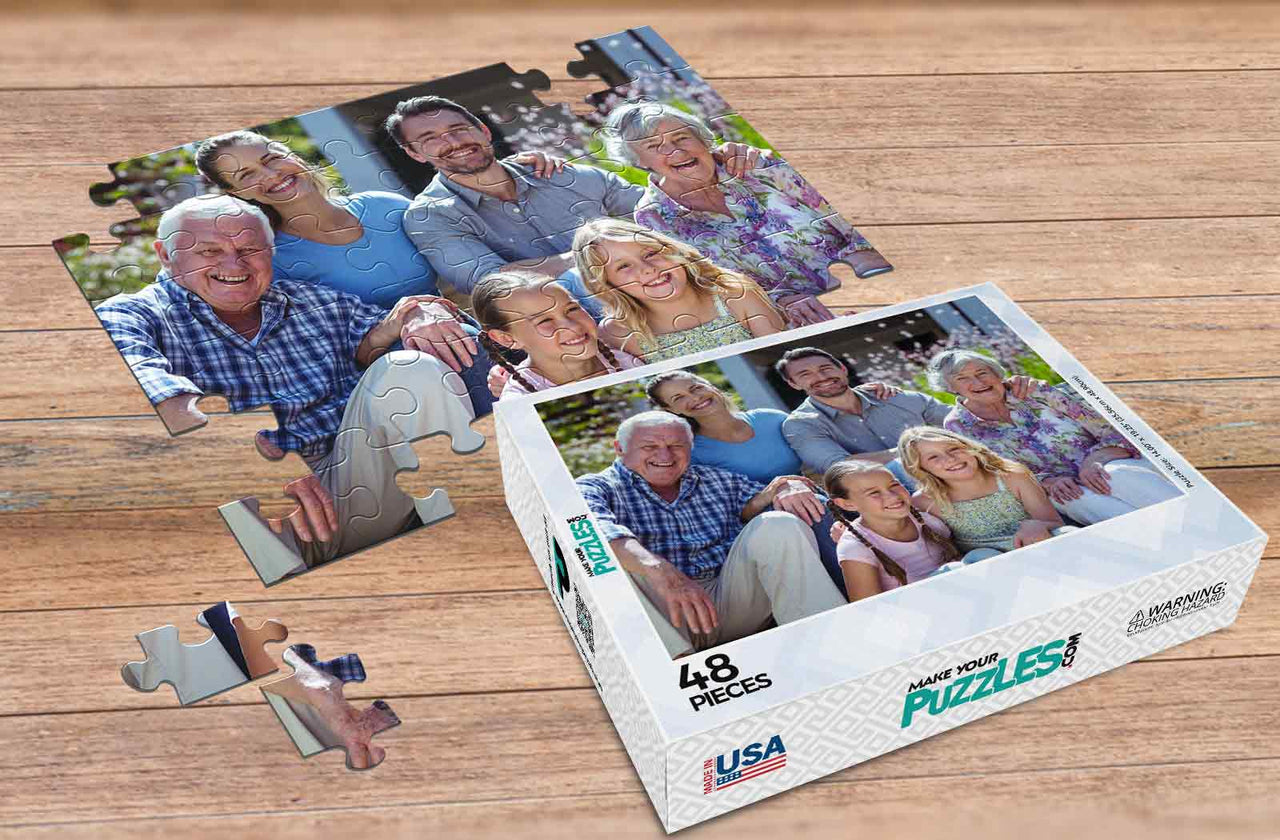 48 Piece Puzzle - Create Personalized Photo Puzzles from Your Favorite Pictures