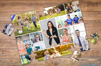 Thumbnail for 48 Piece Photo Collage Puzzle | Family picture collage | MakeYourPuzzles | Premium Collage Photo Puzzles | Made in the USA