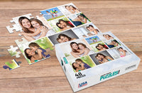 Thumbnail for 48 Piece Photo Collage Puzzle Mom and Daughter including custom puzzle box | Premium Collage Photo Puzzles Made in the USA | MakeYourPuzzles