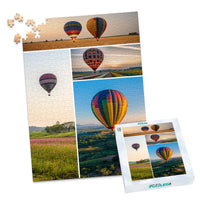 4 Collage Banner Mosaic Photo Puzzle - 500 piece and box