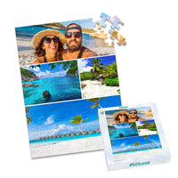 4 Collage Editorial Photo Puzzle - 100 piece and box