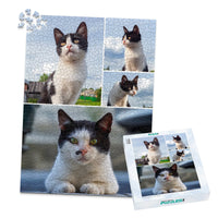 4 Collage Feature Left Photo Puzzle – Panorama - 1000 piece and box
