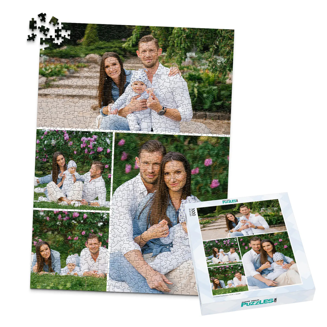 4 Collage Gallery Panorama Photo Puzzle – Top - 1000 piece and box