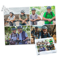 4 Collage Square Photo Puzzle – Grid - 1000 piece and box