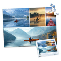 4 Collage Trio Photo Puzzle – Panorama - 500 piece and box