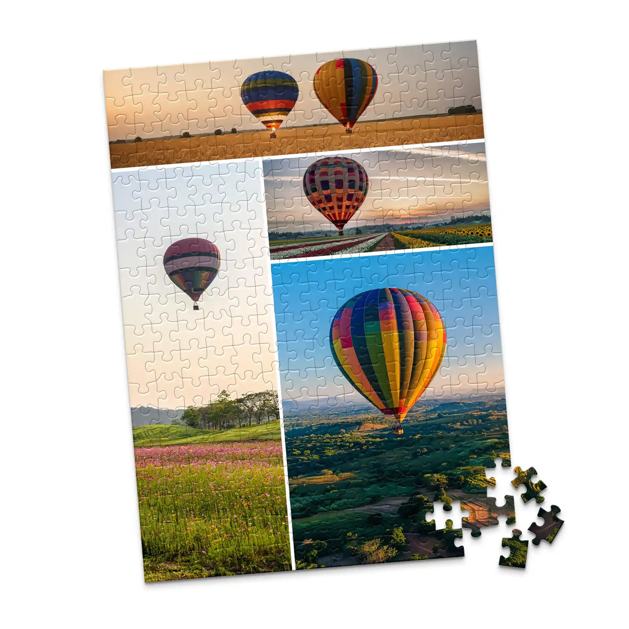 4 Collage Banner Mosaic Photo Puzzle - 252 piece