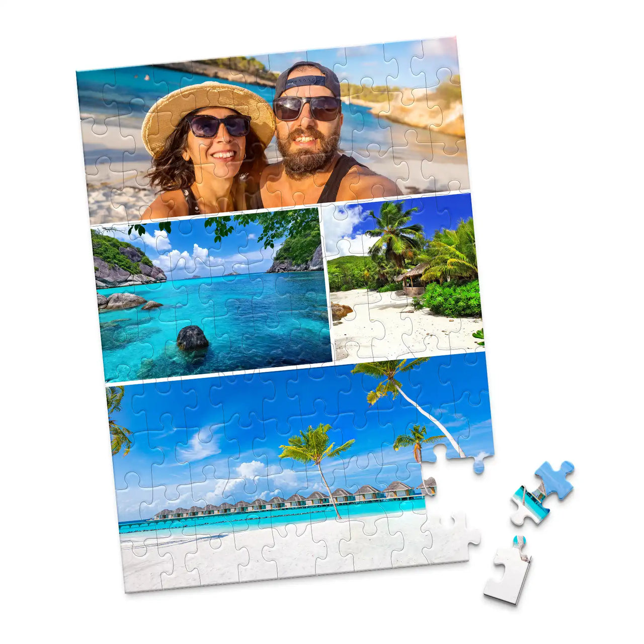 4 Collage Editorial Photo Puzzle - 100 piece