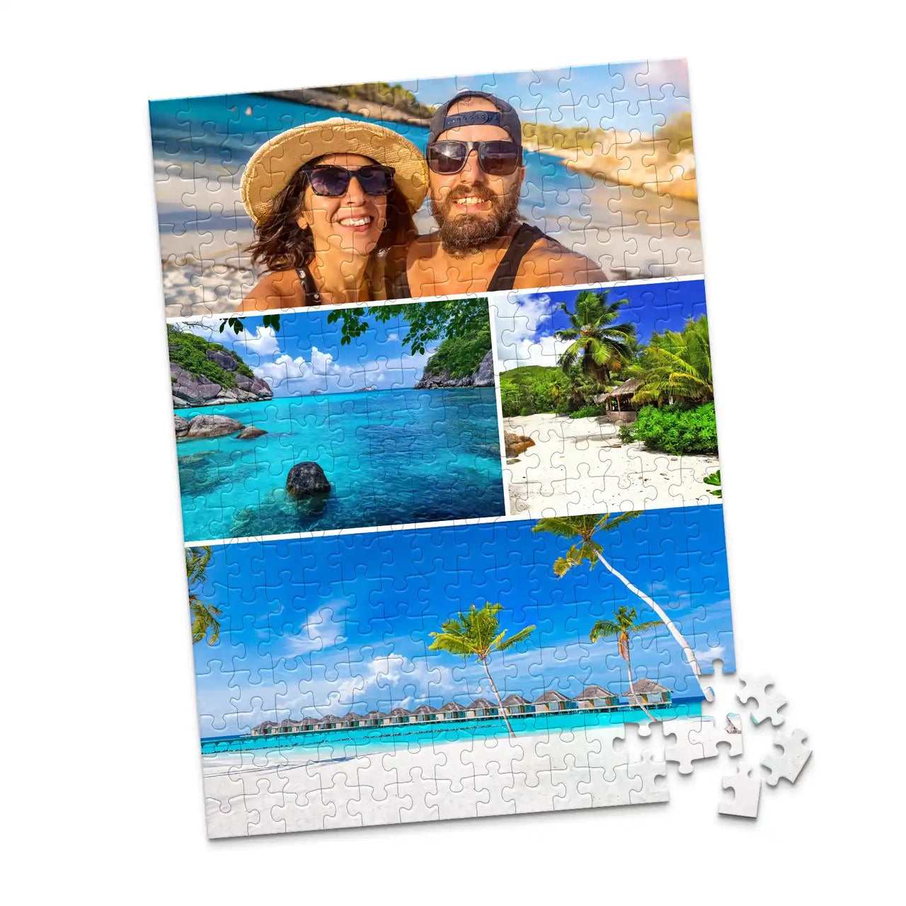 4 Collage Editorial Photo Puzzle - 252 piece