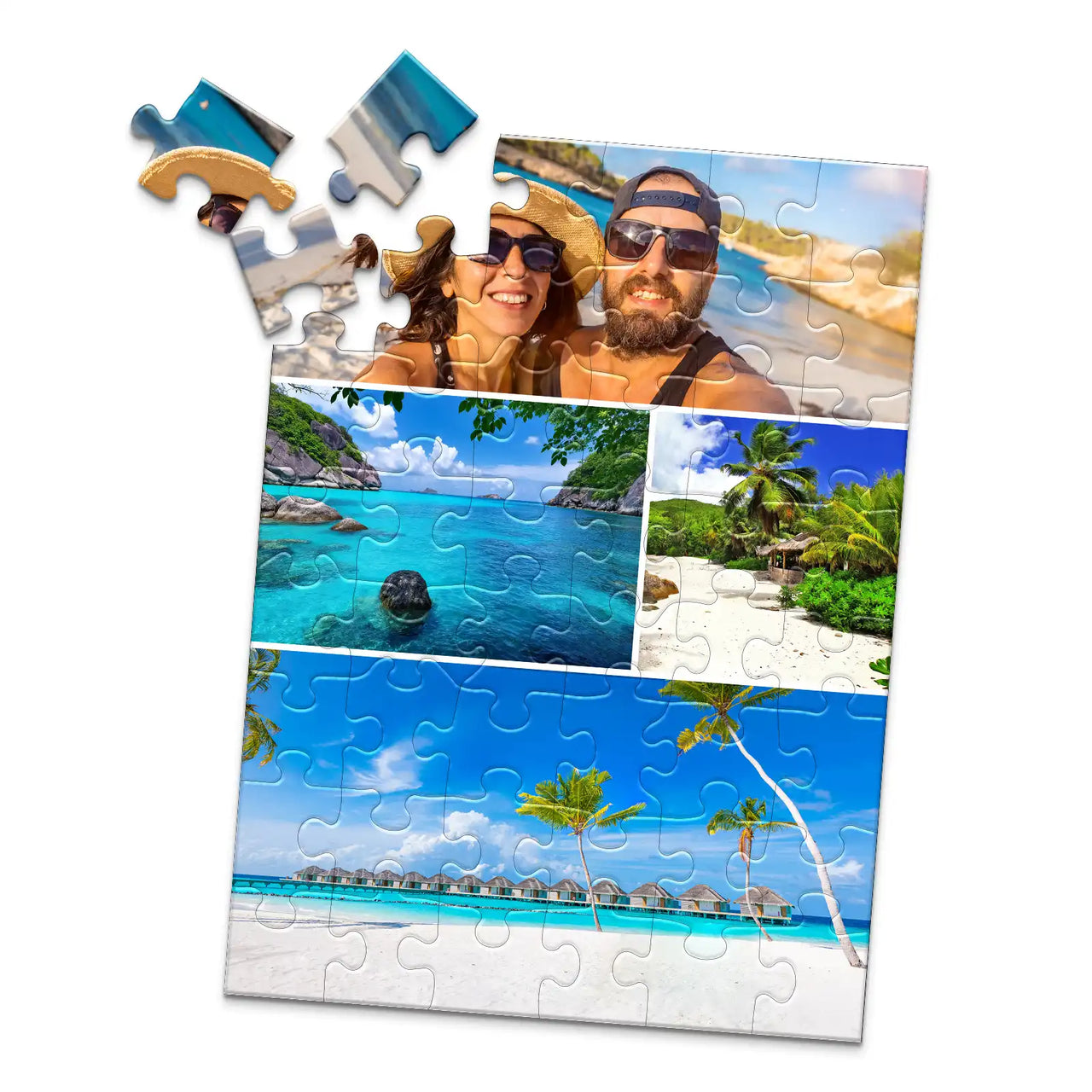 4 Collage Editorial Photo Puzzle - 48 piece