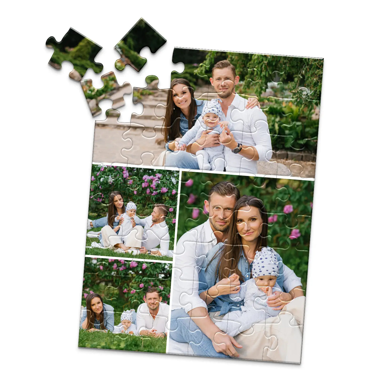 4 Collage Gallery Panorama Photo Puzzle – Top - 48 piece