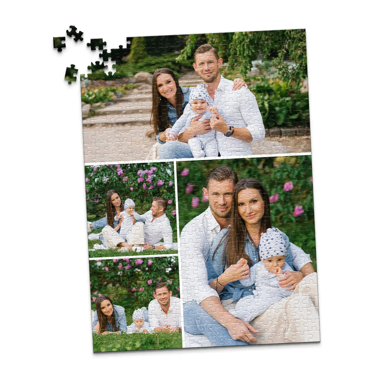 4 Collage Gallery Panorama Photo Puzzle – Top - 500 piece