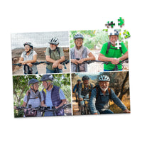 4 Collage Square Photo Puzzle – Grid - 252 piece