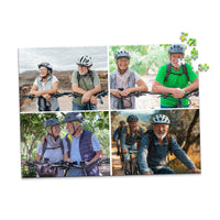 4 Collage Square Photo Puzzle – Grid - 500 piece