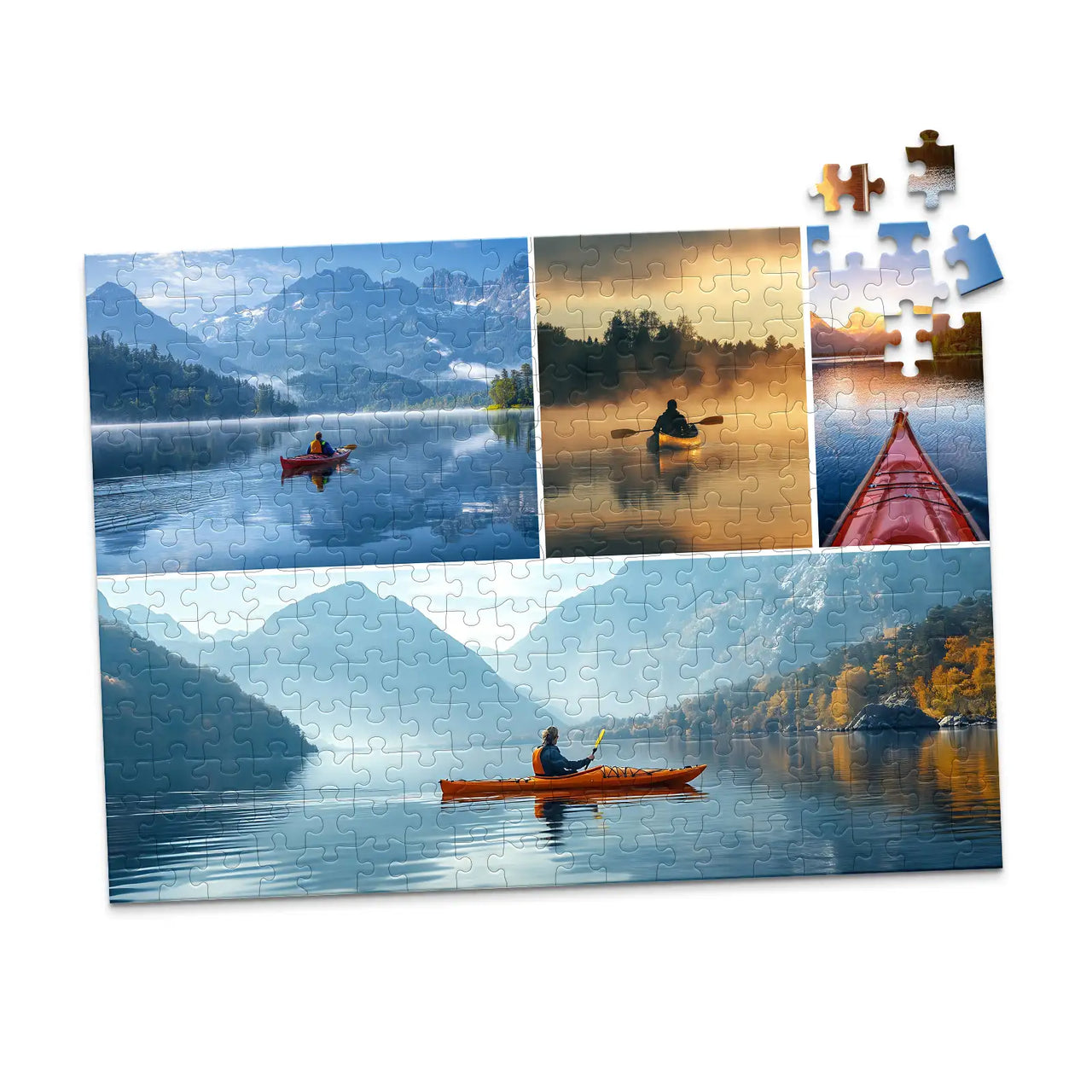 4 Collage Trio Photo Puzzle – Panorama - 252 piece